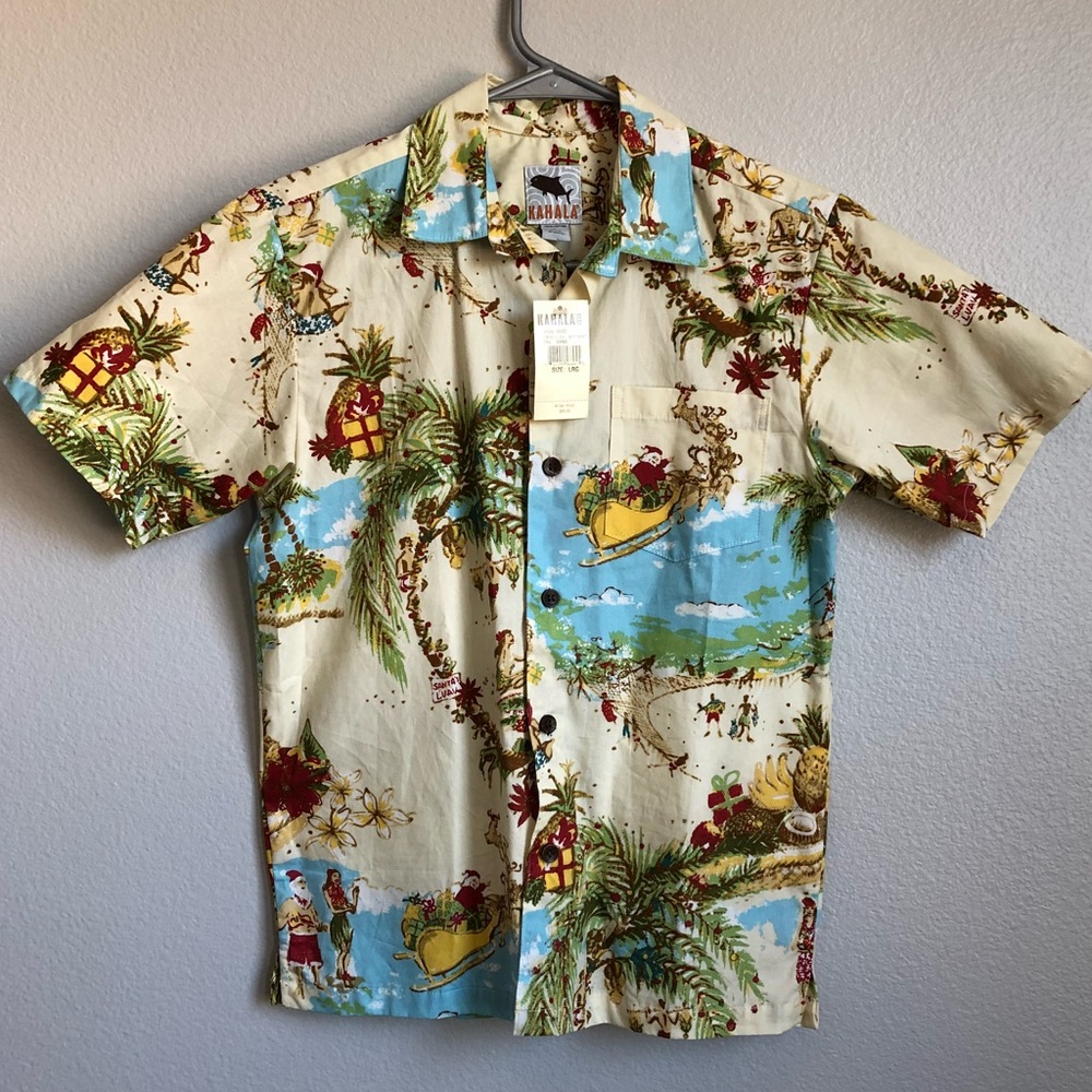 KAHALA Hawaiian Christmas shirt